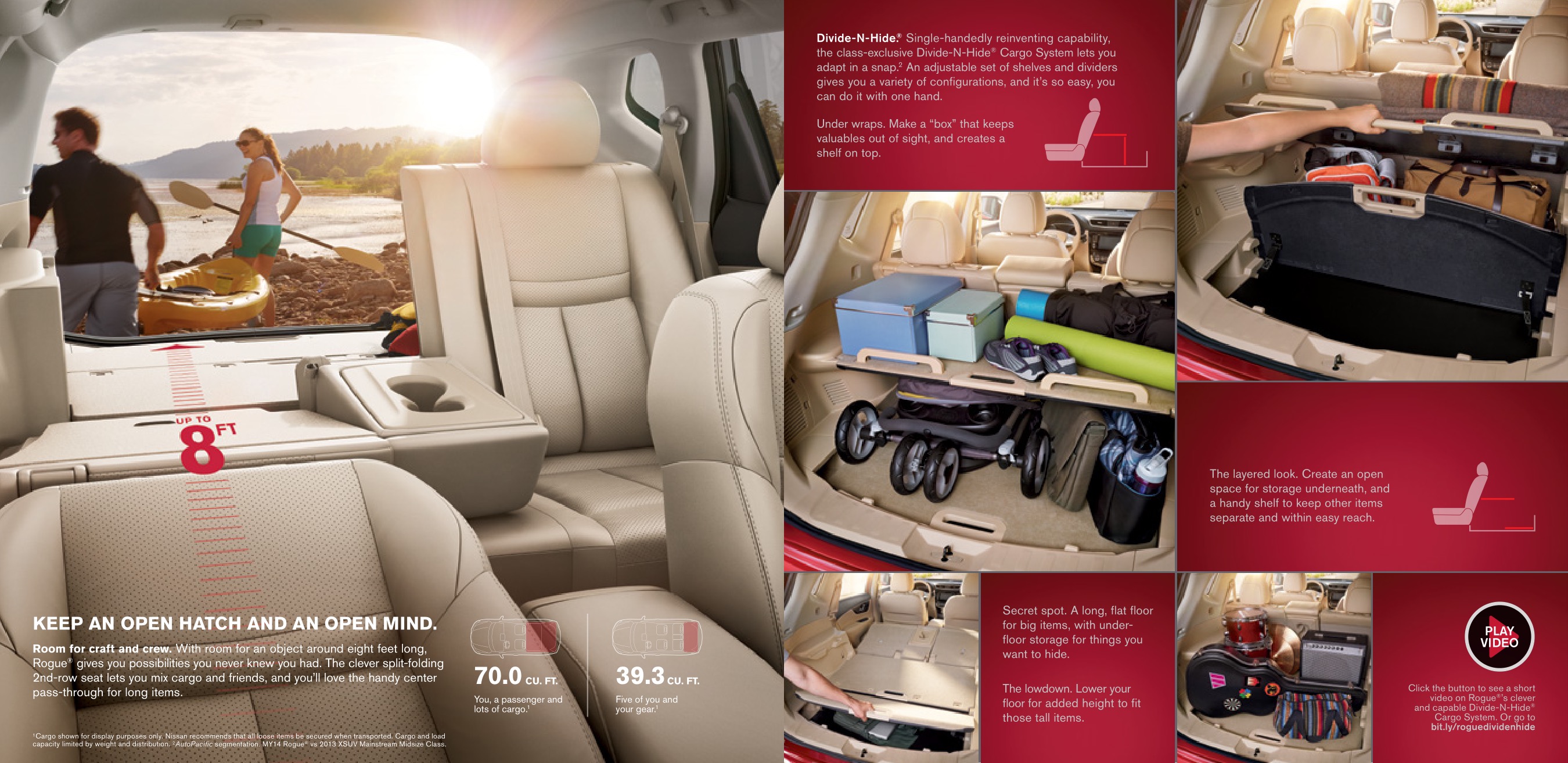 2014 Nissan Rogue Brochure Page 19
